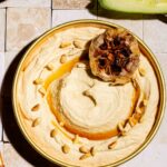 Houmous à l&rsquo;ail rôti