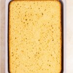 Sponge cake à la plaque