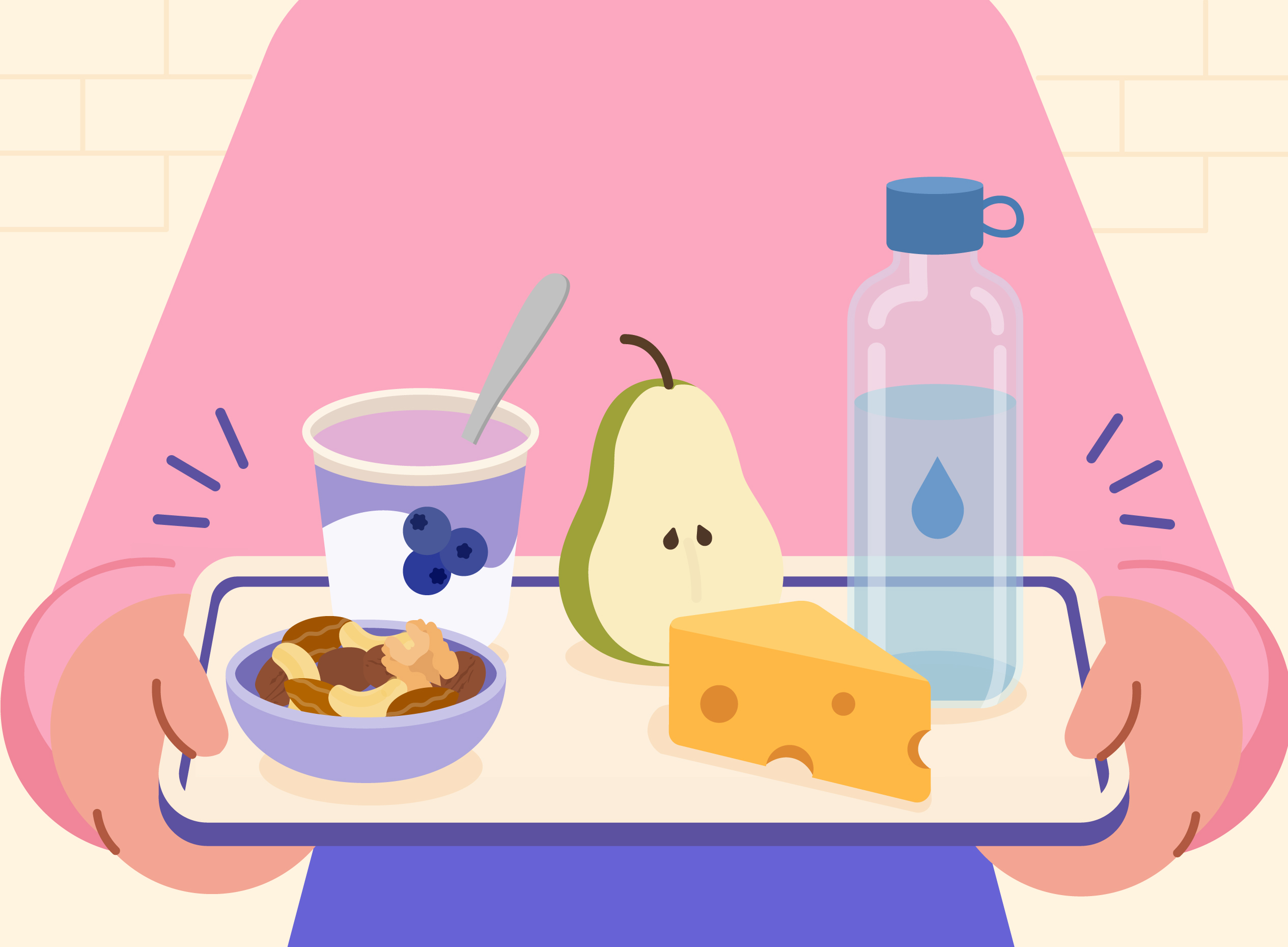 les meilleures collations à manger ou grignoter au travail