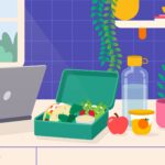 Alimentation en télétravail : comment aider les employés à préparer un lunch équilibré