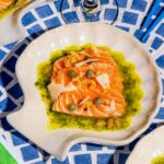 Bouchées de sashimi de saumon à l&rsquo;italienne
