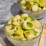 Salade de coeurs de palmier simple et rapide