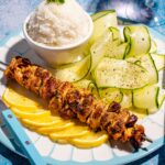 Poulet mariné au citron et aux épices