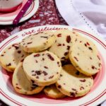 Biscuits aux canneberges sablés