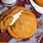 Biscuits à la citrouille farcis au fromage à la crème