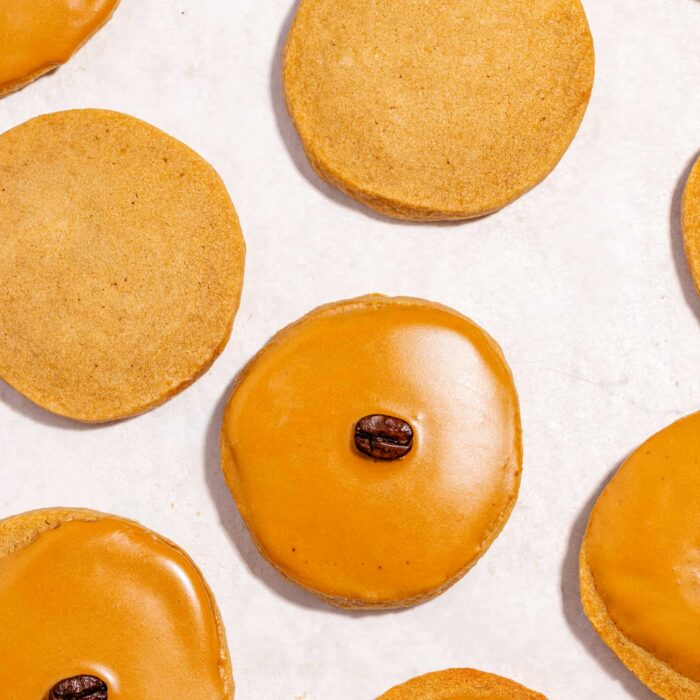 Biscuits au café style sablés