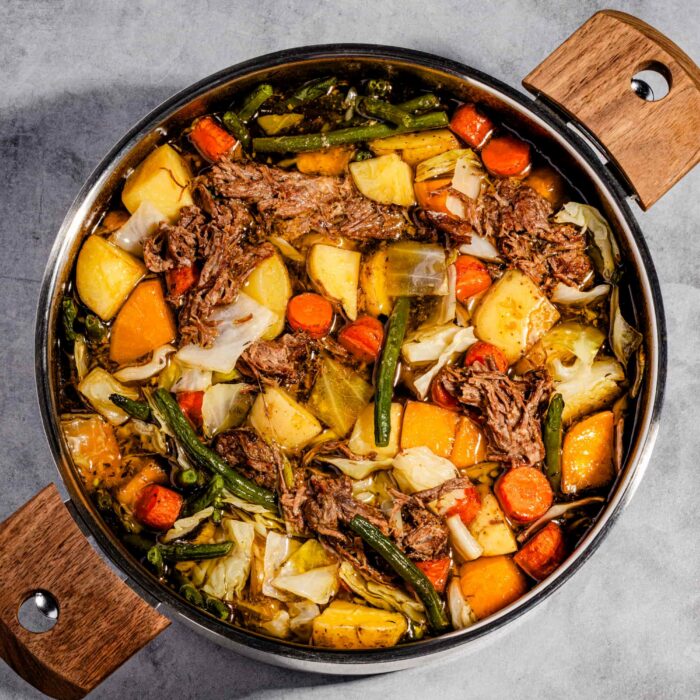 Bouilli de boeuf maison