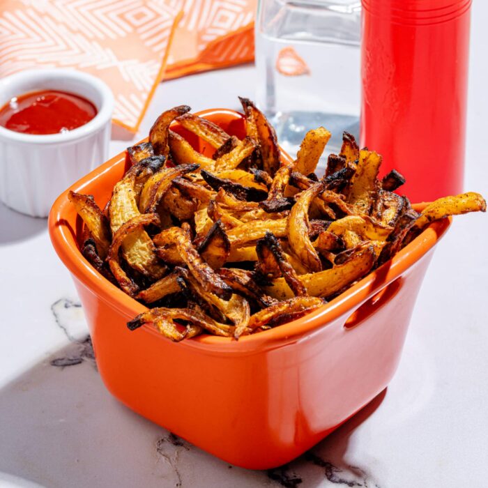 Frites de navet au air fryer