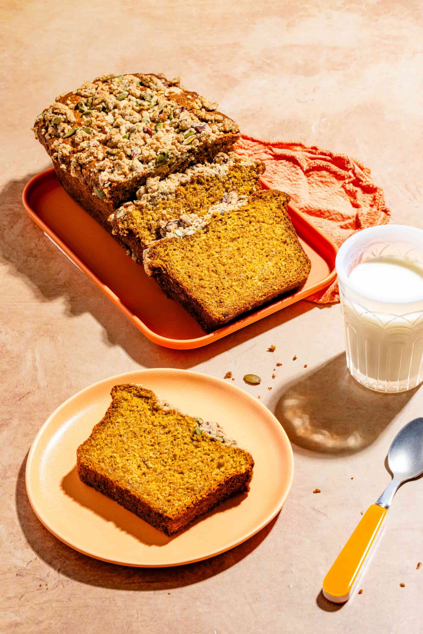 Recette de pain maison à la citrouille moelleux de grand-mère