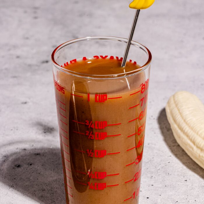 Sirop au pain aux bananes maison pour cafés