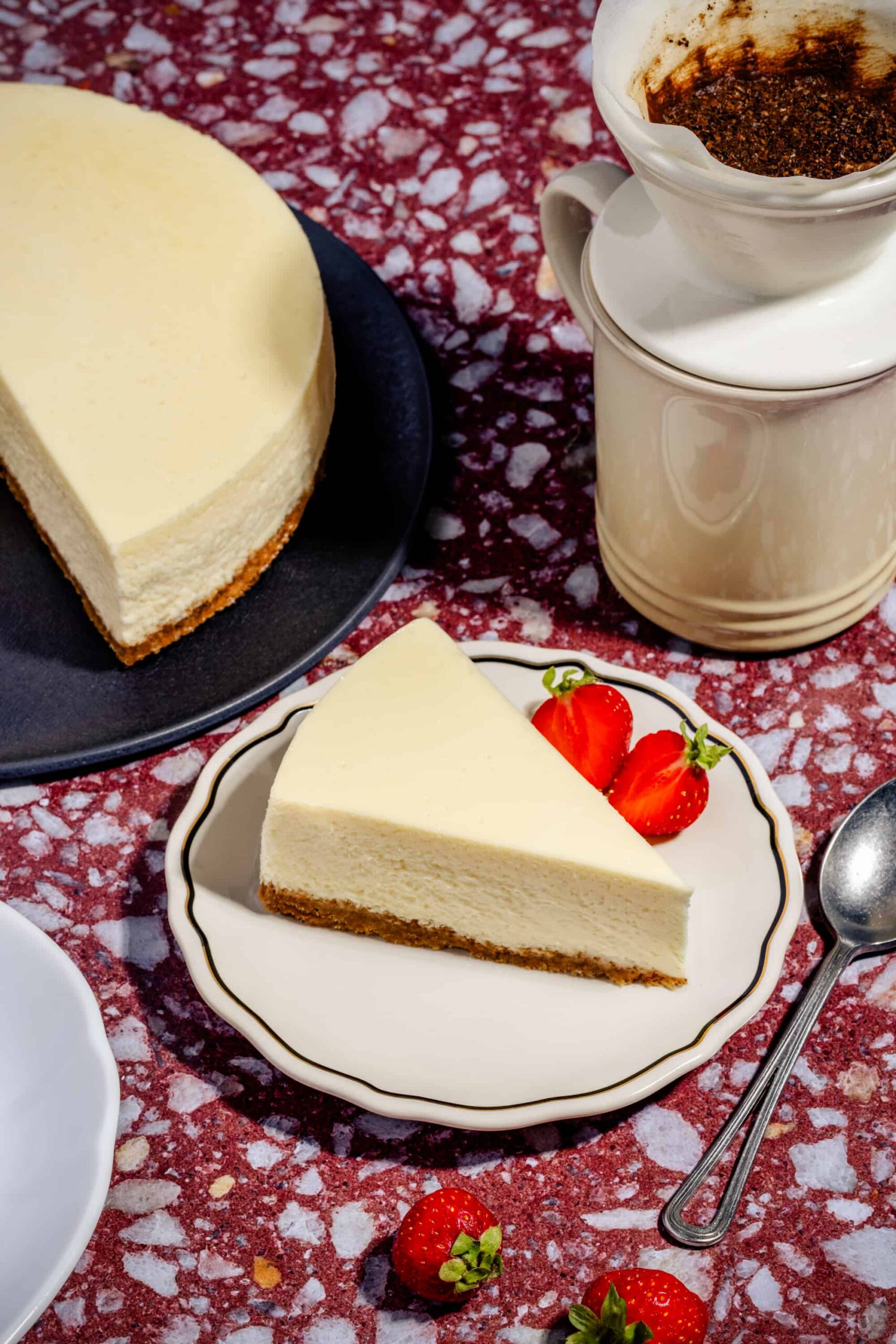 - [x] Recette facile de gâteau au fromage philadelphia (Pointe nature)