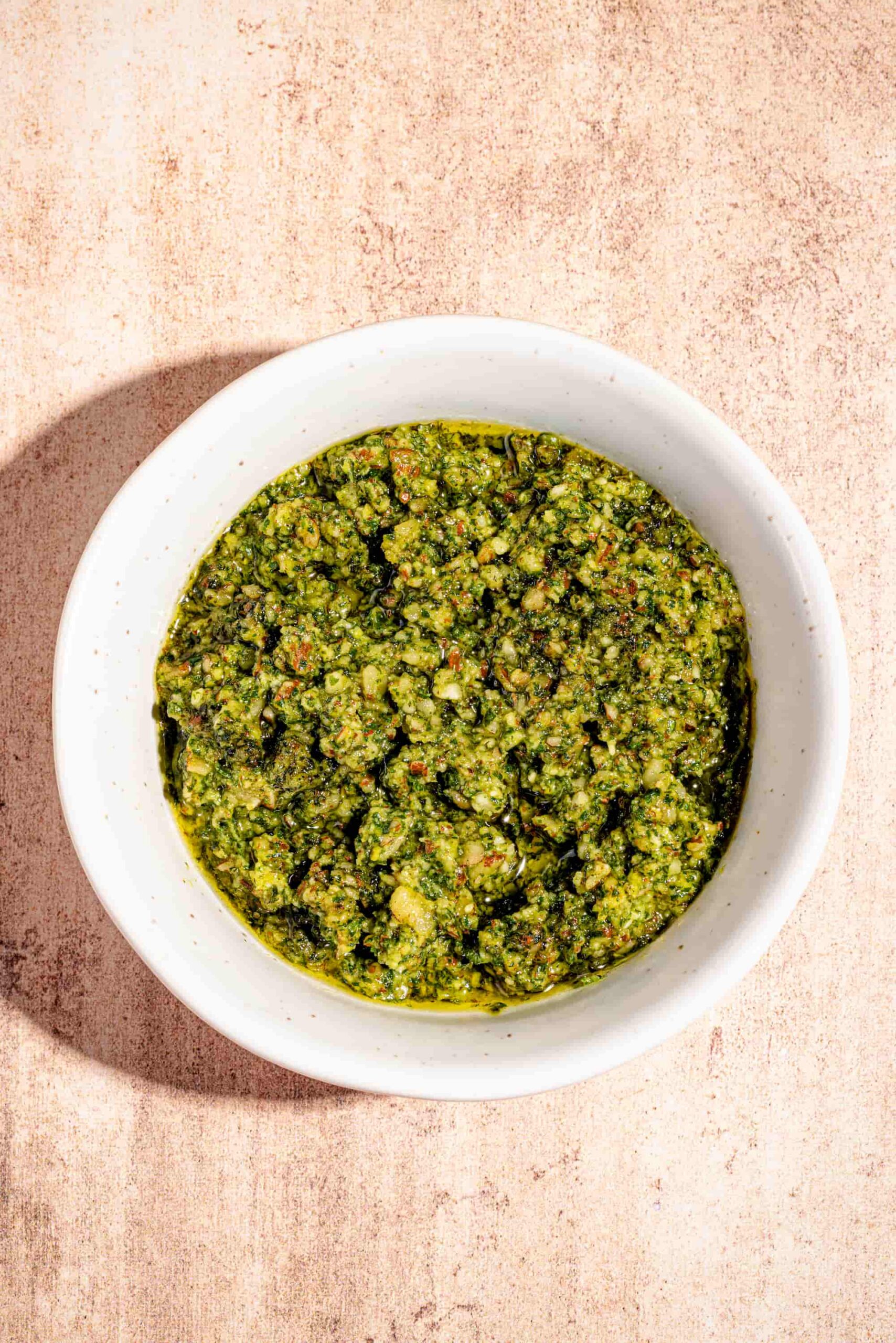 Pesto de menthe fraîche
