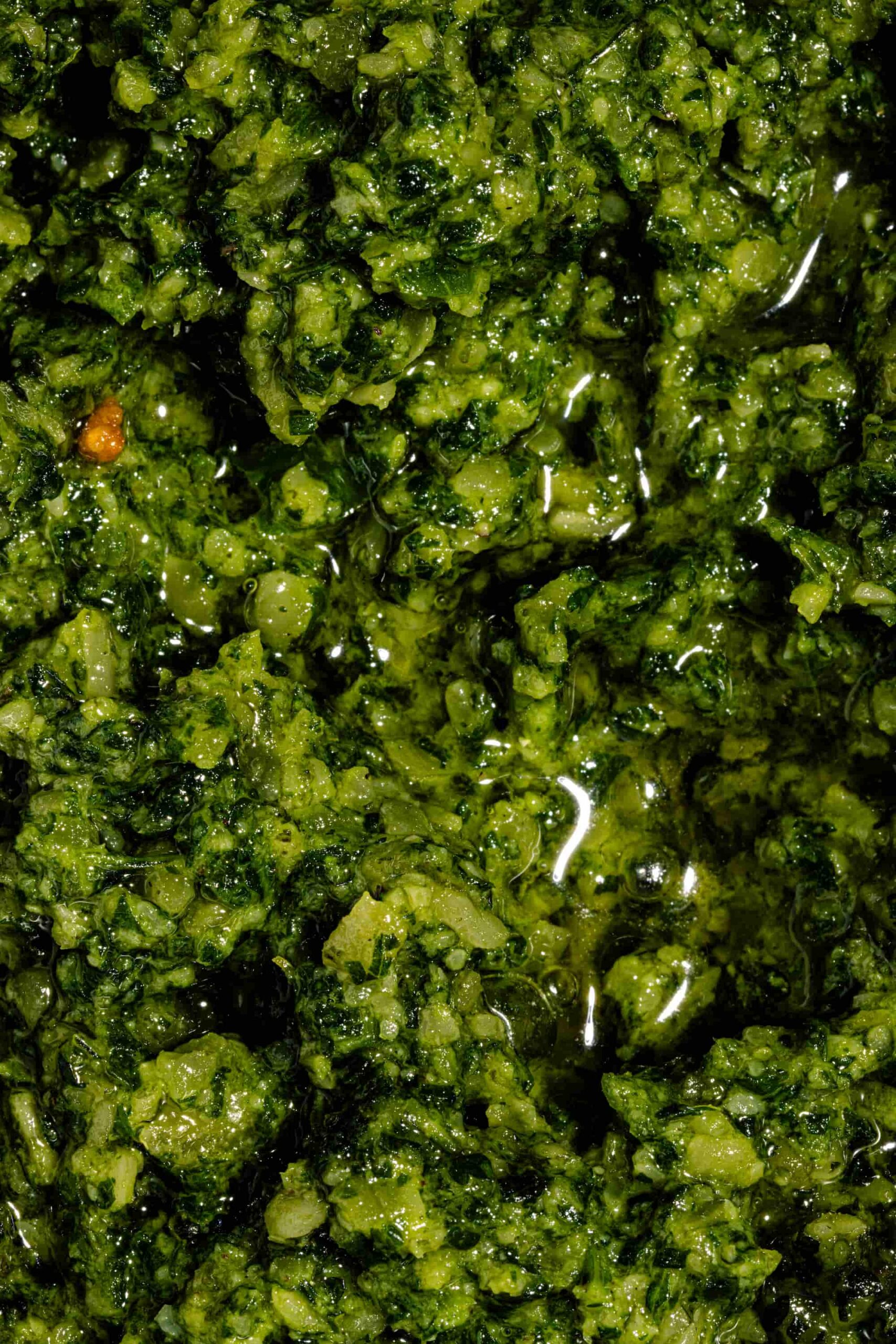 Pesto de roquette maison avec noix de Grenoble