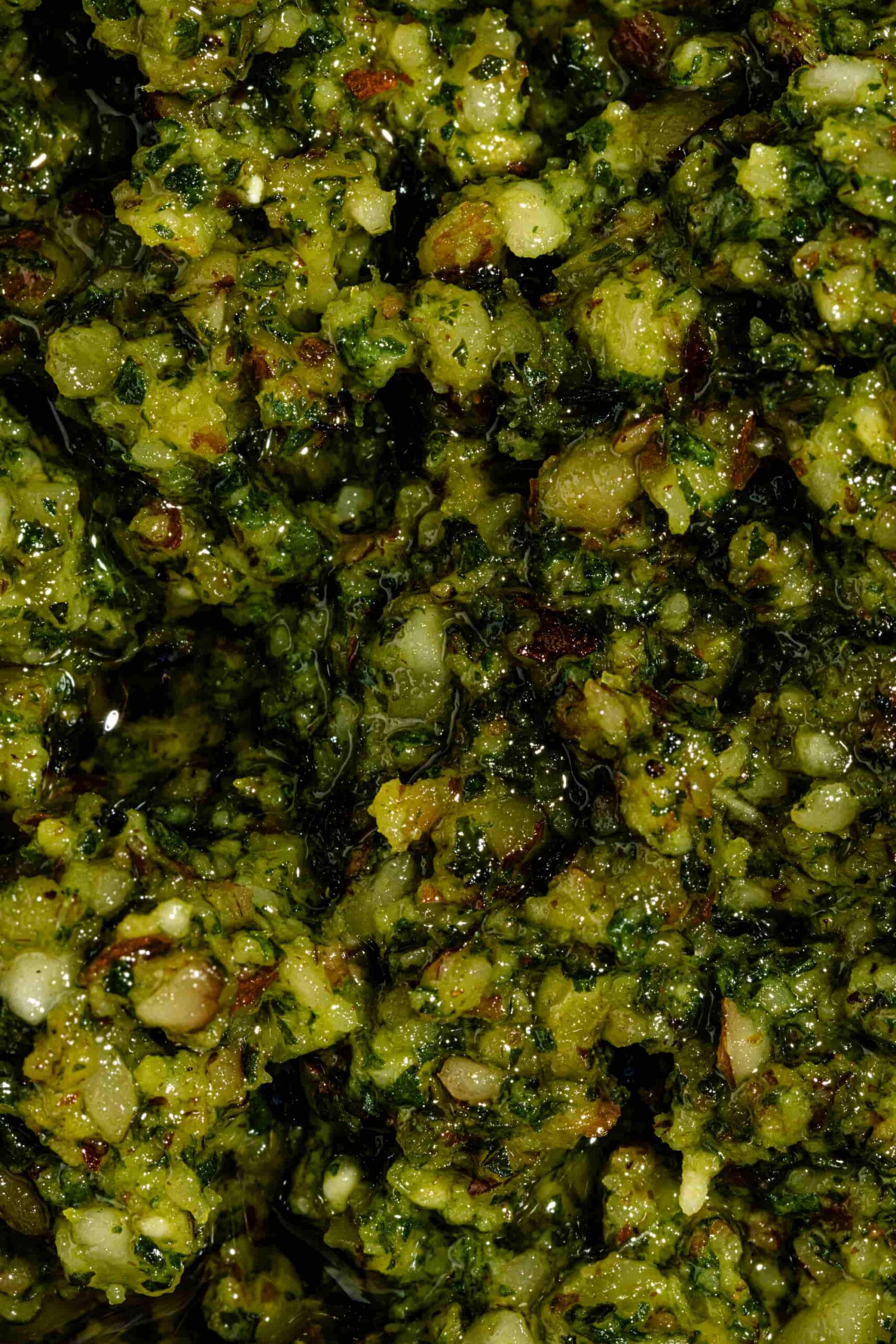 Pesto de menthe fraîche